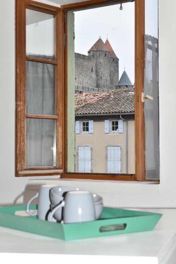 L'Or Vert, Castle View, Private Parking, Air Conditioner, Netflix, 160M From Medieval Town Carcassonne Exterior photo